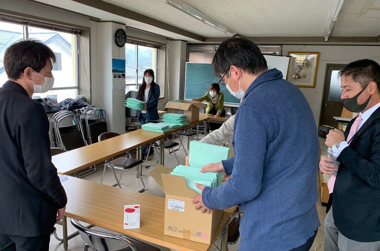 令和３年諏訪支部理事作業